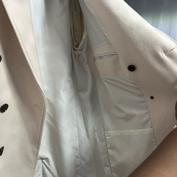 Men’s Calvin Klein Double Breasted Wool Coat! Brand New Never Worn! - Picture 5 of 8